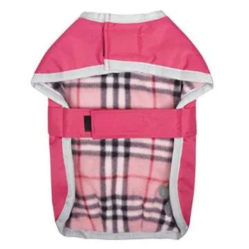 Zack & Zoey Nor'Easter Blanket Coat - Large Pink for Dogs