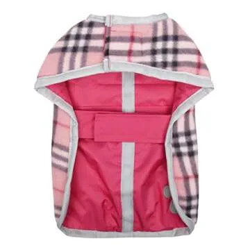 Zack & Zoey Nor'Easter Blanket Coat - Large Pink for Dogs