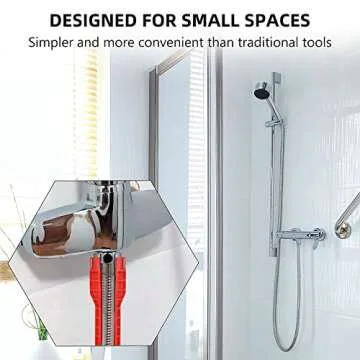 peaceleaf 14-in-1 Multi-functional Wrench for Toilet, Sink, Bathroom, Kitchen Plumbing Installation and Repairs
