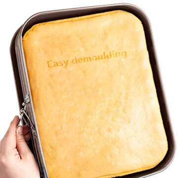 meleg otthon Leakproof Springform Cake Pan - 15.7" x 11"