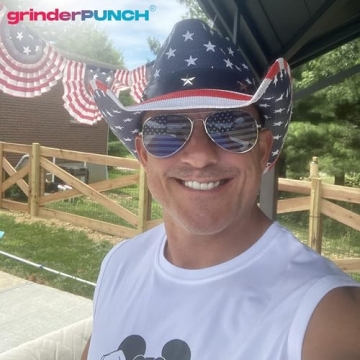 grinderPUNCH 3 Pack USA America Glasses Perfect for Events