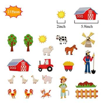 Farm Animals Felt Storytelling Sets for Toddlers