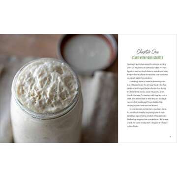 Starter Sourdough: The Step-by-Step Guide to Sourdough Starters, Baking Loaves, Baguettes, Pancakes, and More