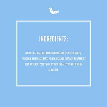 Rebel Green Fruit & Veggie Wash - Natural Produce Wash - Plant-Based Vegetable Wash - Fruit and Vegetable Wash with No Aftertaste - Sustainable Food Wash - (Half Gallon Refill Bottle)