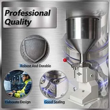 Liquid Filling Machine Bottle Filling - Machine Bottle Filler Manual Filling 5-50ml(A03)