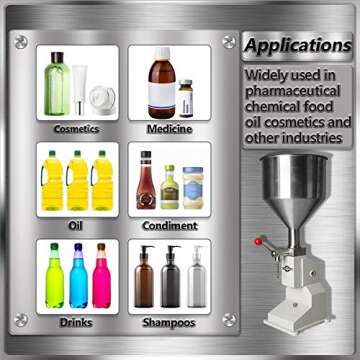 Liquid Filling Machine Bottle Filling - Machine Bottle Filler Manual Filling 5-50ml(A03)