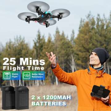 Camera Drone for Kids & Adults with 1080P HD