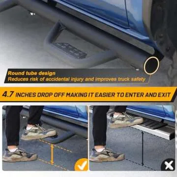 SMANOW Truck Running Boards for Chevy Silverado & Sierra