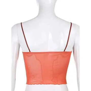 Sofia's Choice Lace Patchwork Cami Top for Women