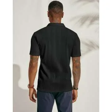 PJ PAUL JONES Men's Quick-Dry Lightweight Polo Shirts