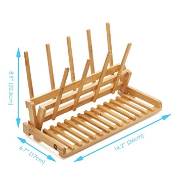 Eco-Friendly Bamboo Drying Rack for Space Saving Solutions