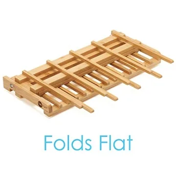 Eco-Friendly Bamboo Drying Rack for Space Saving Solutions