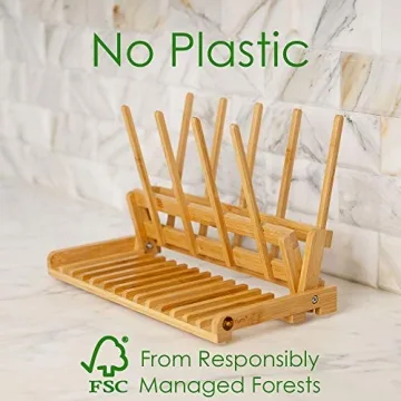 Eco-Friendly Bamboo Drying Rack for Space Saving Solutions
