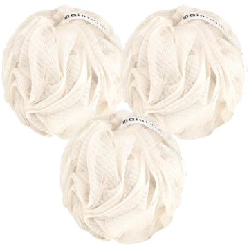 Luxurious Seaweed Shower Loofah Sponges Set of 3