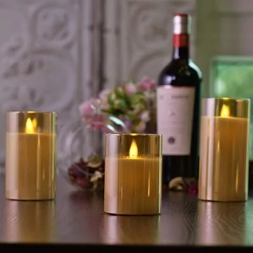 LED Flameless Candles with Remote Control for Home Decor