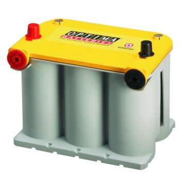 OPTIMA Batteries High Performance D75/25 YellowTop Dual Purpose Sealed AGM Car, Truck and SUV Batter...