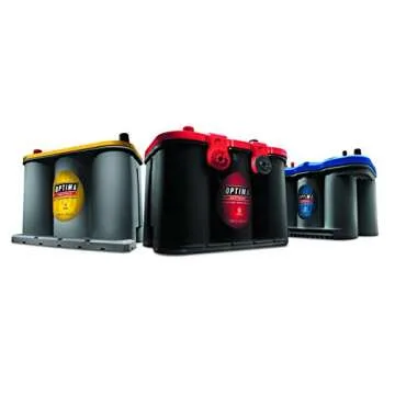 OPTIMA Batteries High Performance D75/25 YellowTop Dual Purpose Sealed AGM Car, Truck and SUV Battery, 620 CCA, Dual Terminal, Maintenance Free, Versitile Mounting