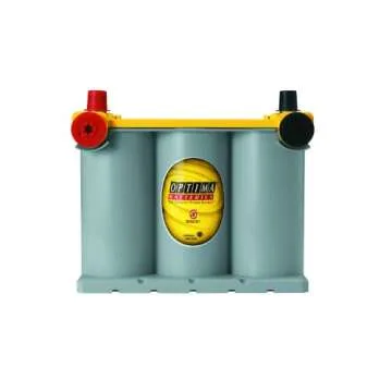 OPTIMA Batteries High Performance D75/25 YellowTop Dual Purpose Sealed AGM Car, Truck and SUV Battery, 620 CCA, Dual Terminal, Maintenance Free, Versitile Mounting
