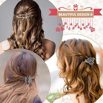 4 Pieces Retro Sliver Celtic Hair Slide Hairpins Celtic Pin Hair Sticks and 11 Pieces Chinese Hair Pins Hair Sticks Vintage Antique Bronze Hair Chopsticks DIY Accessory for Women Girls