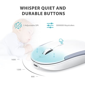 iClever Wireless Keyboard and Mouse Combo for All