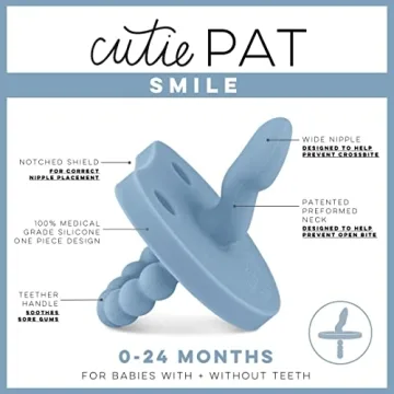Ryan & Rose Cutie PAT Smile Orthodontic Pacifier and Teether