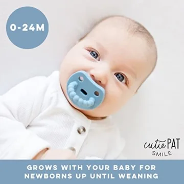 Ryan & Rose Cutie PAT Smile Orthodontic Pacifier and Teether