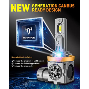 Bright H11 9005 Light Bulbs Combo for Off-Road Use