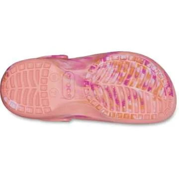 Crocs Women's Classic Platform Clog, Guava/Multi, Numeric_8