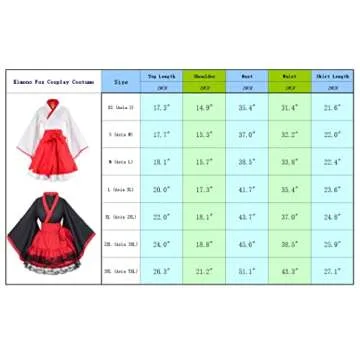 Japanese Anime red and White Kimono Fox Cosplay Costume Furry Fox Ear Mask with Socks S