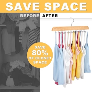 Ultimate Space Saving Tank Top Hanger