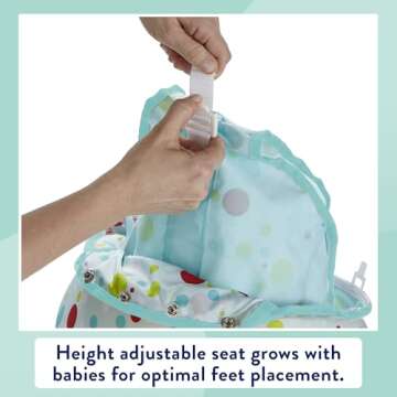 Kolcraft Tiny Steps 2-in-1 Baby Activity Walker, Foldable Baby Walker with Wheels, Seated and Walk-Behind Baby Push Walker, Baby Walker for boys, Baby Walker for Girls, Toddler Walker - Bubbles