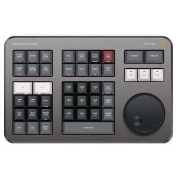 Blackmagic Design Davinci Resolve Speed Editor Bundle with Davinci Resolve 17 Studio (Activation Card) (2 Items)
