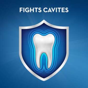 Crest Cavity & Tartar Protection Toothpaste, Whitening Baking Soda & Peroxide, 5.7 oz, Pack of 2