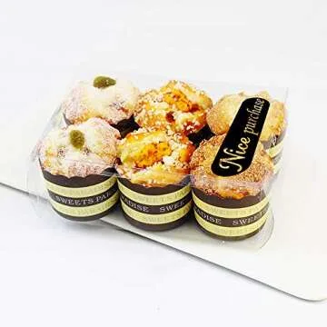 Nice purchase Artificial Cake Fake Simulation Realistic Food Cupcake Bread Dessert for Decoration Display Props Real Model 6 PCS