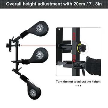 SYNTECSO Taekwondo Kick Pad Target for Martial Arts Training