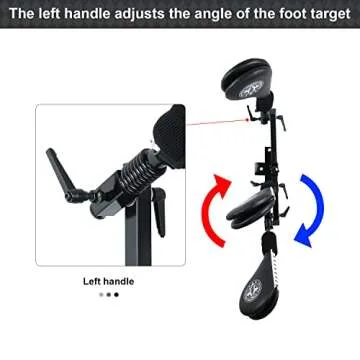 SYNTECSO Taekwondo Kick Pad Target for Martial Arts Training