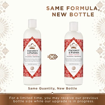 Nubian Heritage Coconut and Papaya Lotion 13 oz - Paraben Free