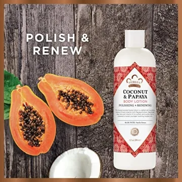 Nubian Heritage Coconut and Papaya Lotion 13 oz - Paraben Free