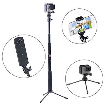Smatree Q3 Versatile Selfie Stick with Tripod Stand