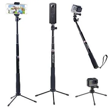 Smatree Q3 Versatile Selfie Stick with Tripod Stand