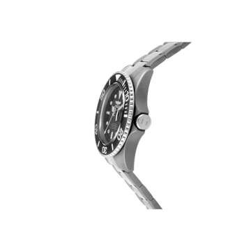 Invicta Men's 0420 Pro Diver Automatic Black Dial Titanium Watch