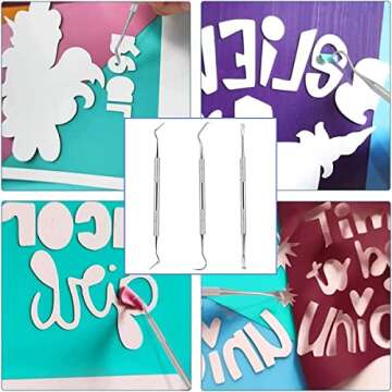 26-Piece JTIEO Weeding Tool Set for Crafting and DIY Art