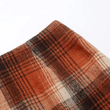 Trendy IDEALSANXUN Women’s Cute Plaid Mini Skirt 2024