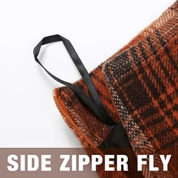 Trendy IDEALSANXUN Women’s Cute Plaid Mini Skirt 2024