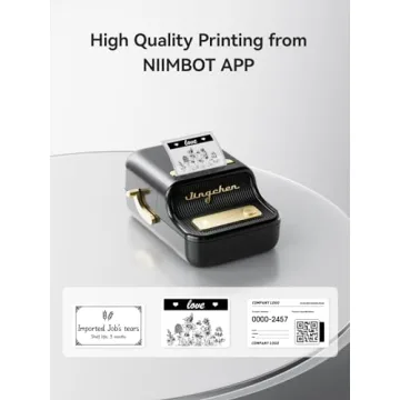 NIIMBOT B21: Compact Bluetooth Label Maker for All Needs