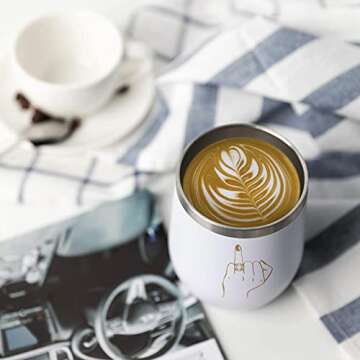 Hisportbon Engagement Gifts For Couples Tumbler - Cute Bridal Shower Gift Ideas - Wedding Gifts For Bride And Groom Gifts Coffee Mug - Unique Mr And Mrs Gifts, Funny Newlywed Wedding Gifts Cup 12oz