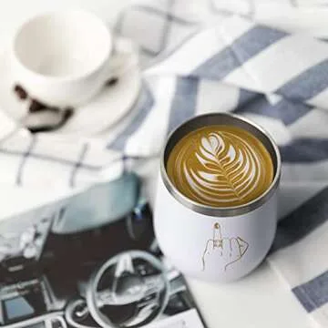 Hisportbon Engagement Gifts For Couples Tumbler - Cute Bridal Shower Gift Ideas - Wedding Gifts For Bride And Groom Gifts Coffee Mug - Unique Mr And Mrs Gifts, Funny Newlywed Wedding Gifts Cup 12oz