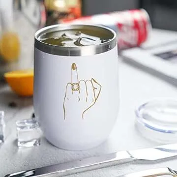 Hisportbon Engagement Gifts For Couples Tumbler - Cute Bridal Shower Gift Ideas - Wedding Gifts For Bride And Groom Gifts Coffee Mug - Unique Mr And Mrs Gifts, Funny Newlywed Wedding Gifts Cup 12oz