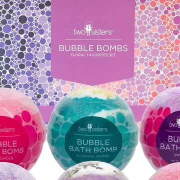 Floral Bubble Bath Bombs for Natural Relaxation