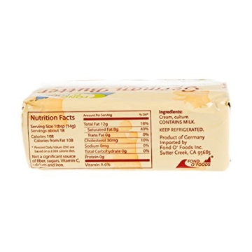 FOND O FOODS German Butter - Rich Grass-Fed Flavor